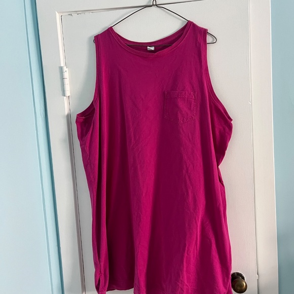Old Navy Swing Dress, Fuschia, XXL - Picture 2 of 7